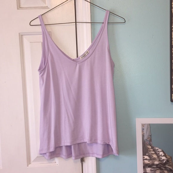 Cotton On Tops - Cute light periwinkle tank✨